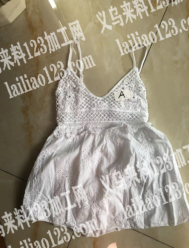寻找做这种吊带裙的服装工厂，能做的联系