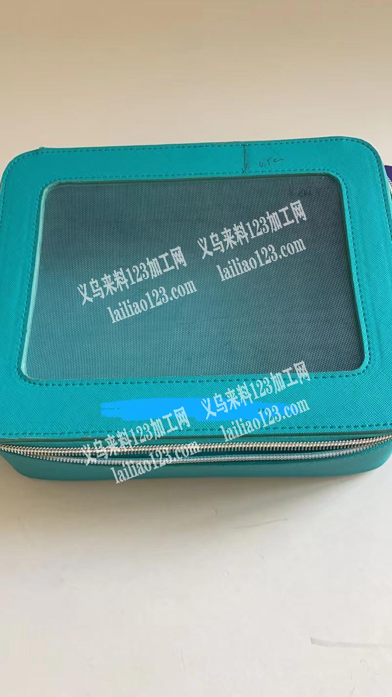 22万箱包外发，化妆盒已在备料中，数量2