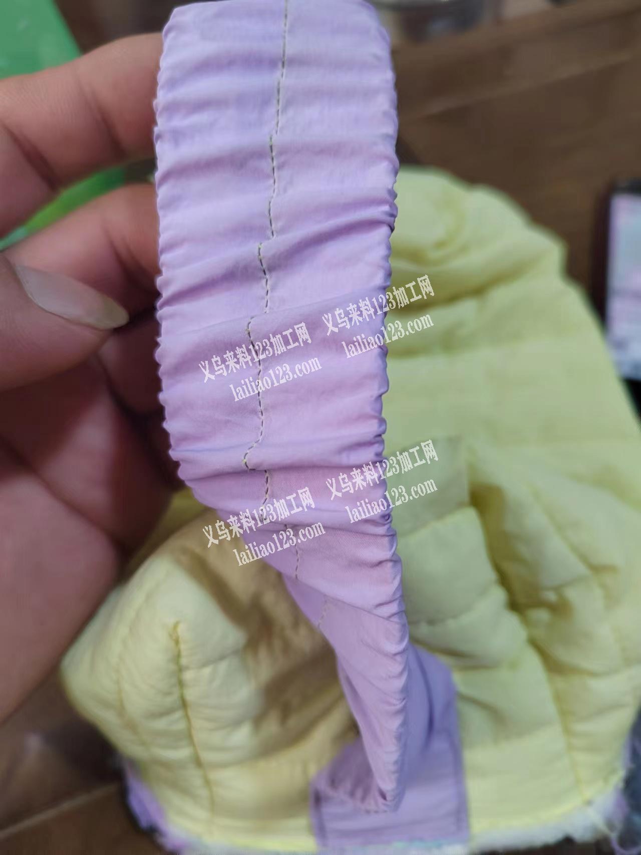 有加工这种包松紧带机器加工的联系我