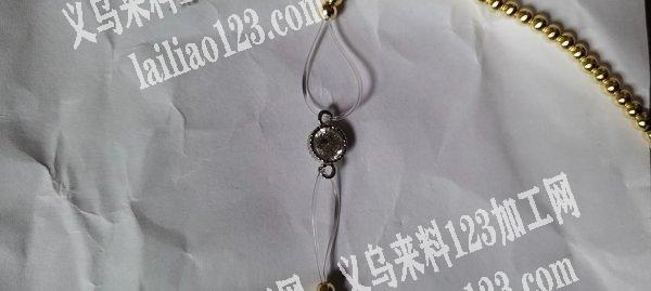 穿珠手工活外发，如图，1000条这样手链