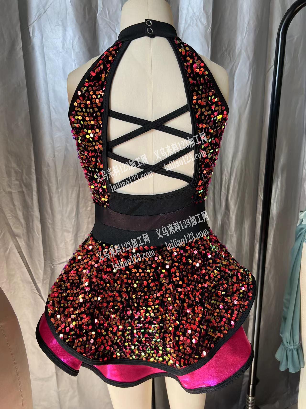 有做珠片款表演服的加工厂吗，有的联系我