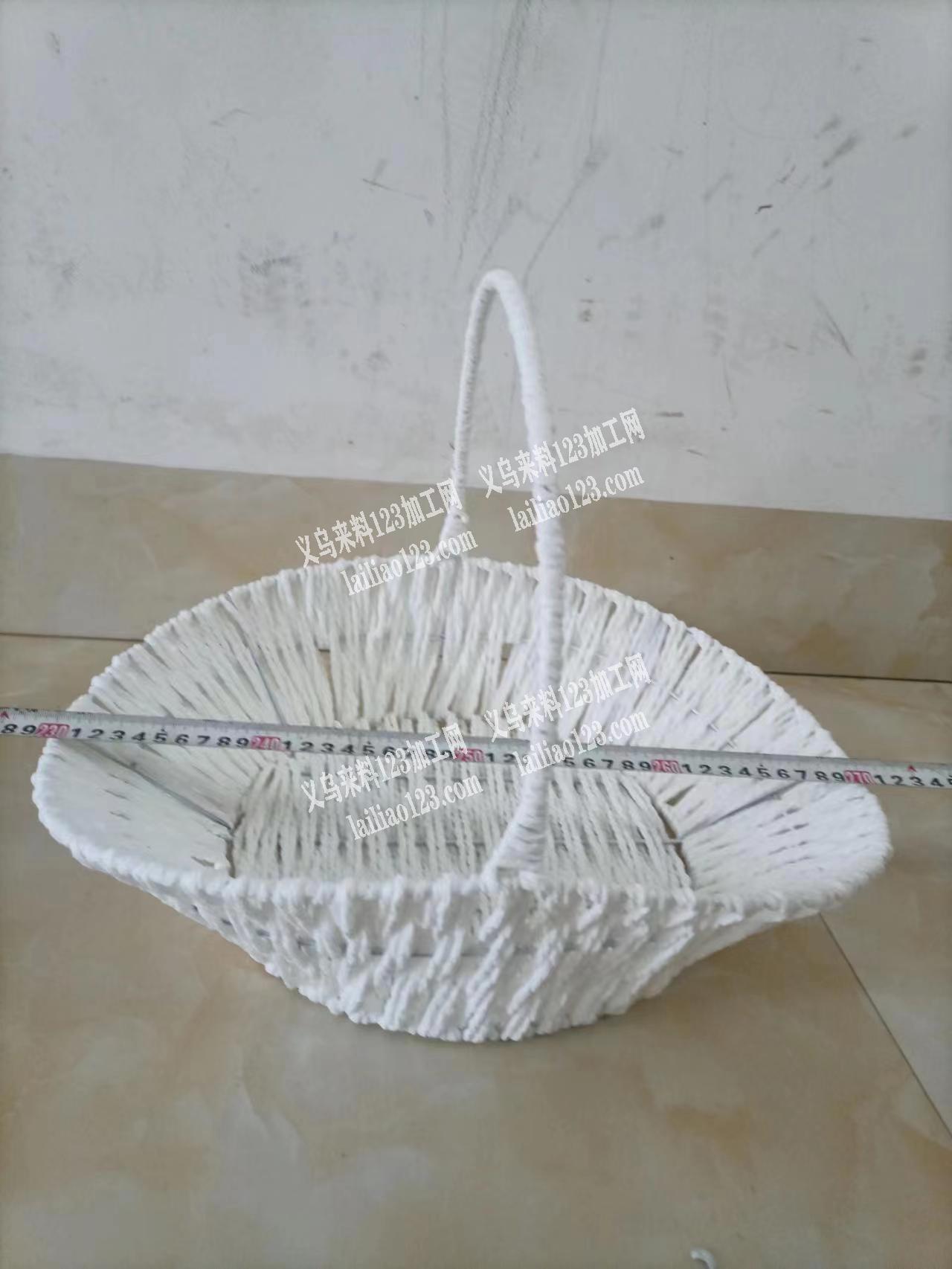 专业做编竹篮子编绳篮的联系我，有单子，不