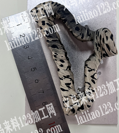 图中款式订单，找做这种塑料抓夹缠绕布的加