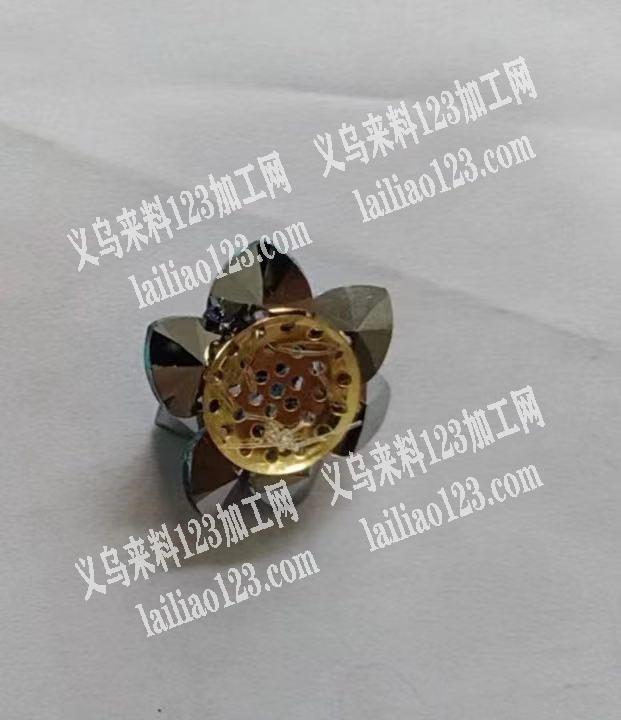 荷叶塘如图鱼线穿珠编花手工活外发，寻找手