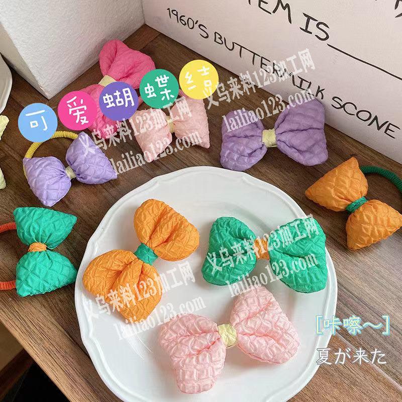 如图爆款布艺蝴蝶结订单寻找。这是哪家工厂