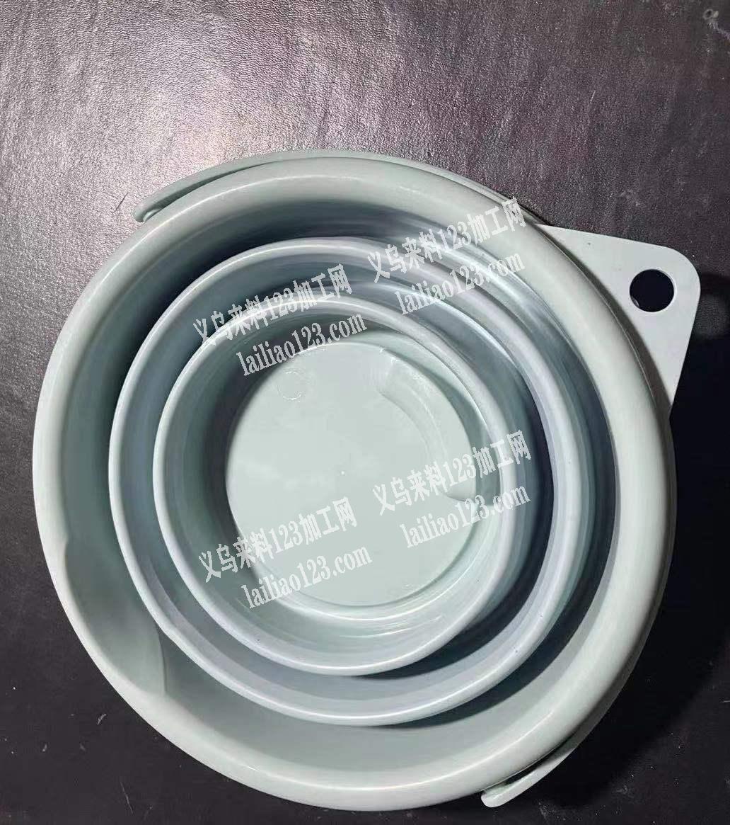 寻找专业做折叠水桶的工厂，如图，电话详谈