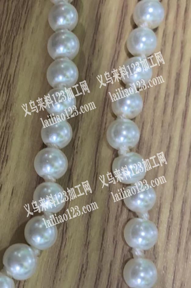 串珠子+打结手工活外发，有的联系
