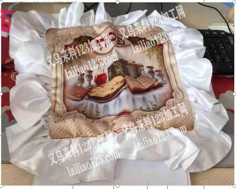 枕头套子外发加工，如图，电话详谈