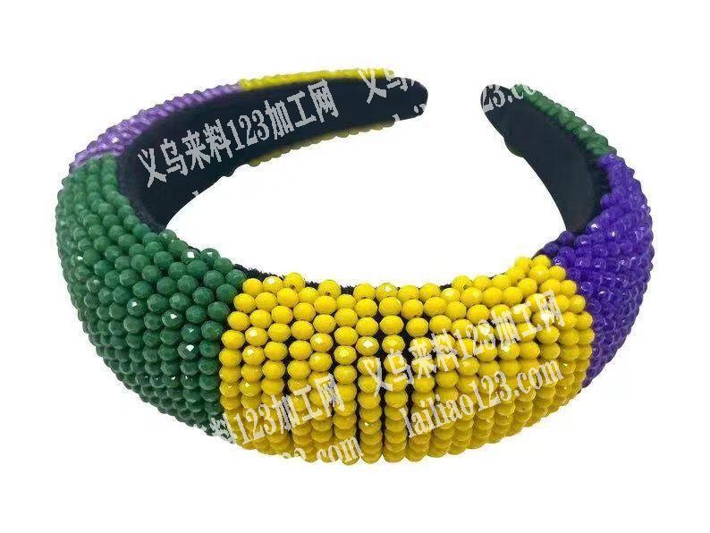 穿珠子编织发箍，手工订单外发寻找工厂哪家