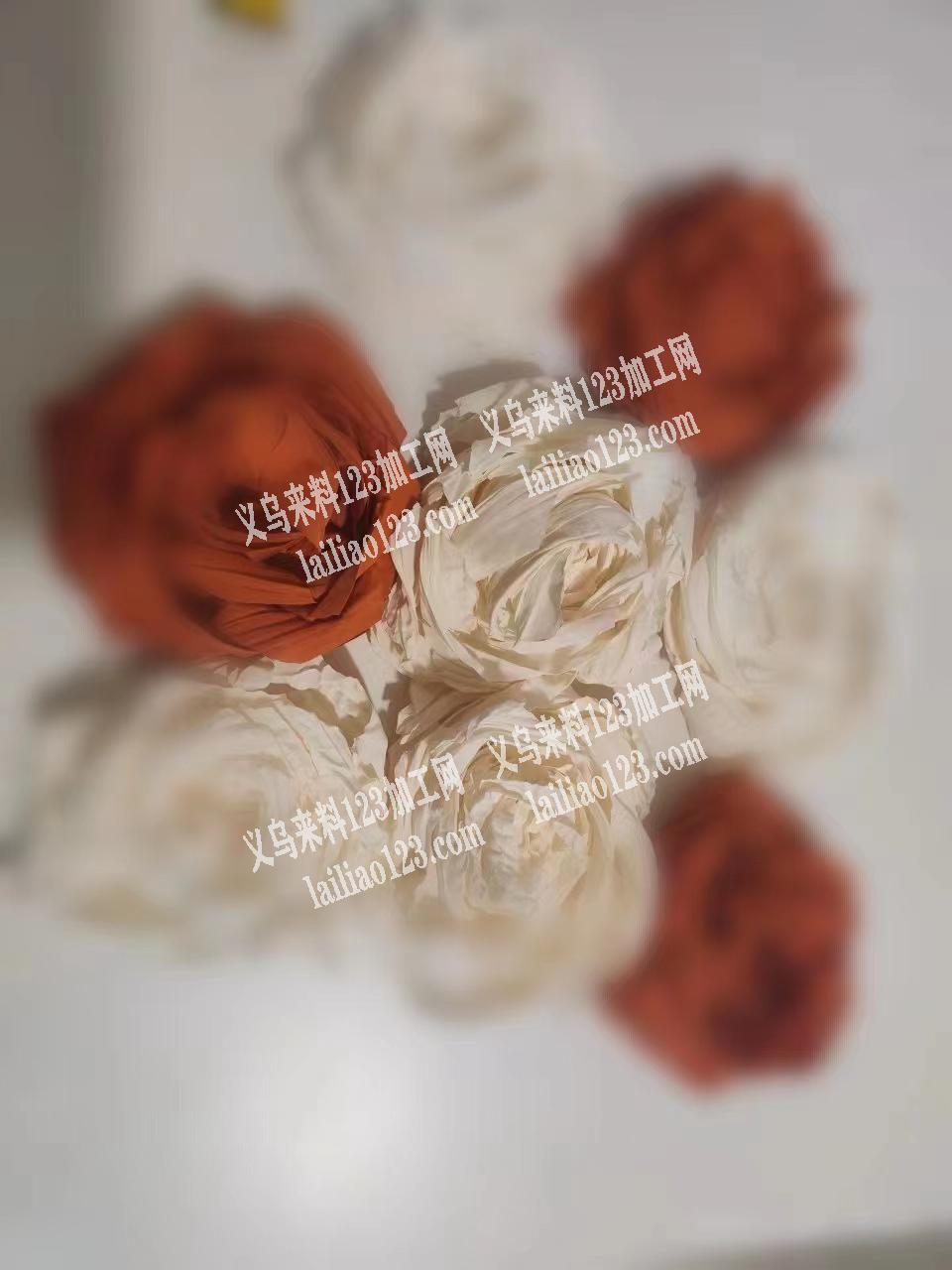 外发手工花10W朵，要求：专业工厂团队，