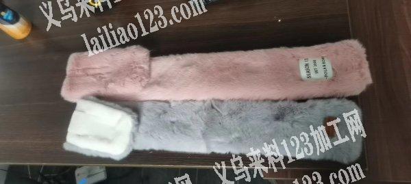 寻找做这款小围巾的加工厂，在义乌苏溪附近