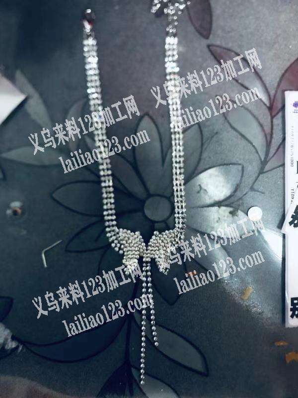 如图抓链饰品成品，哪家能做，6号钻