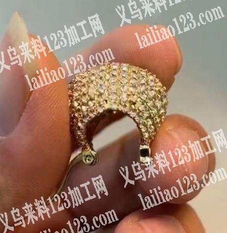 后宅如图耳环烧焊外发，寻找烧焊的加工厂