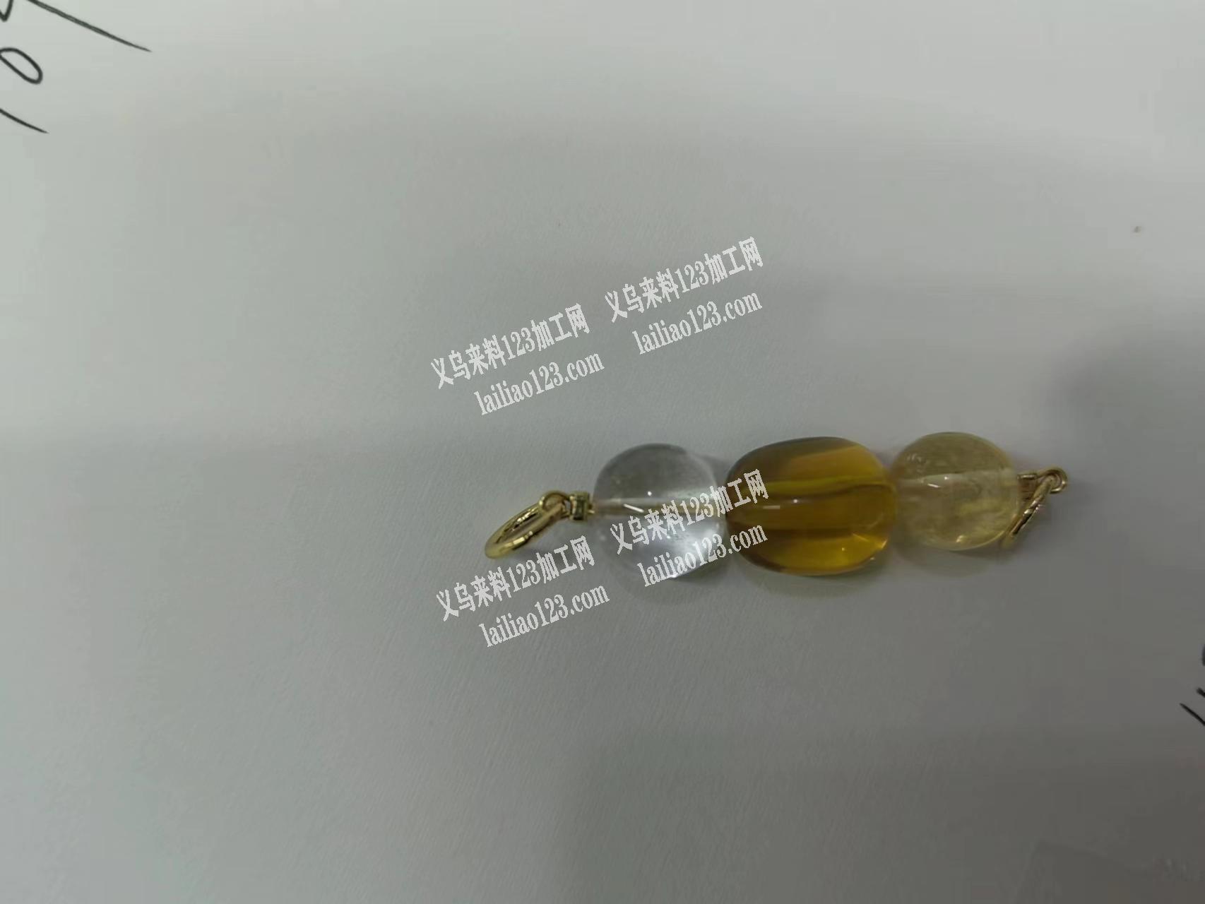 如图，找穿珠弯圈加工厂，会做的联系