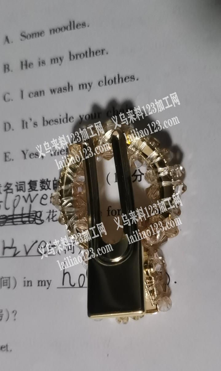 年后交货，如图，寻找义乌本地的手工活加工