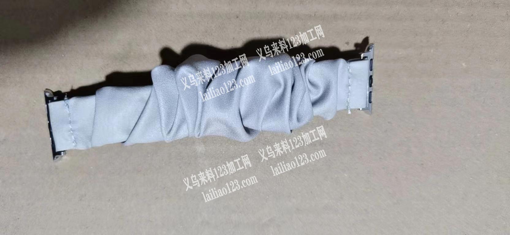 布艺手腕带平车活外发加工，如图，找加工厂