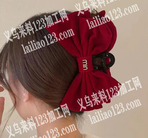 寻找如图蝴蝶结头饰厂家，有单采购，有的请