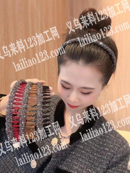 找这款发箍上的材料，有的请联系