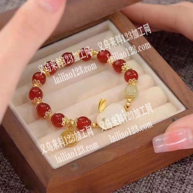 大量如图手链穿珠子，手工活外发，每天都有
