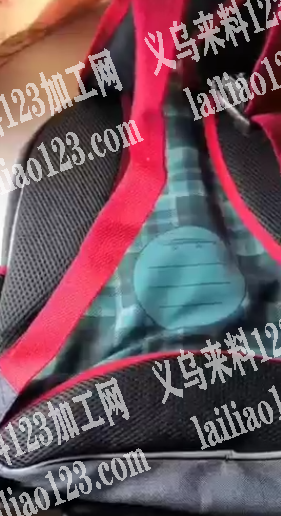 东阳整个书包后片外发加工，有空做的联系