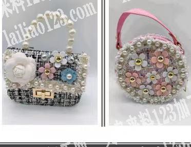 找专业做。女童手提包的工厂包工包料成品，