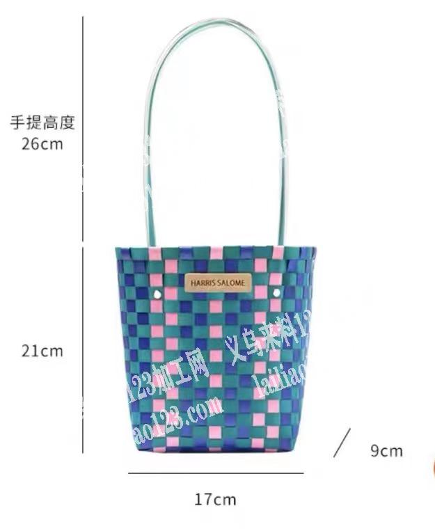 手工活外发，如图，这种编织手提谁家可做，