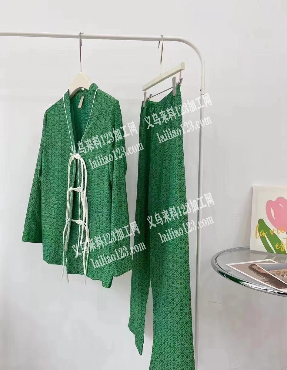 找义乌专业做家居服这一类的服装加工厂，有