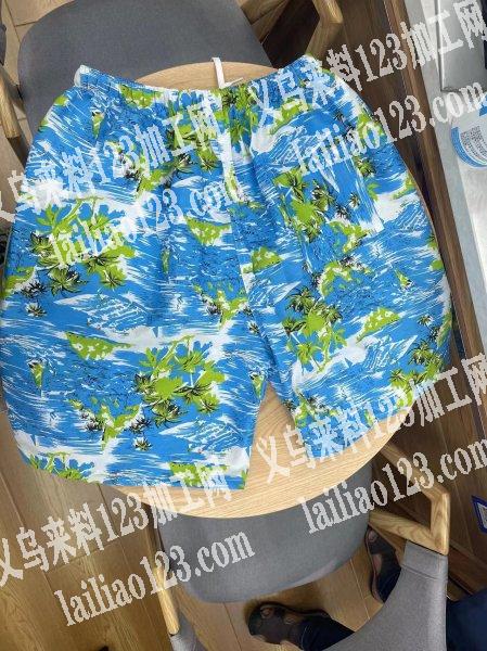 老板委托寻找：外贸沙滩裤外发老板委托寻找