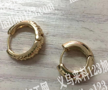 合金耳扣成品订单，找工厂合作，如图，期要