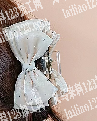 蝴蝶结手工活外发加工。扎腰，手工活，会做