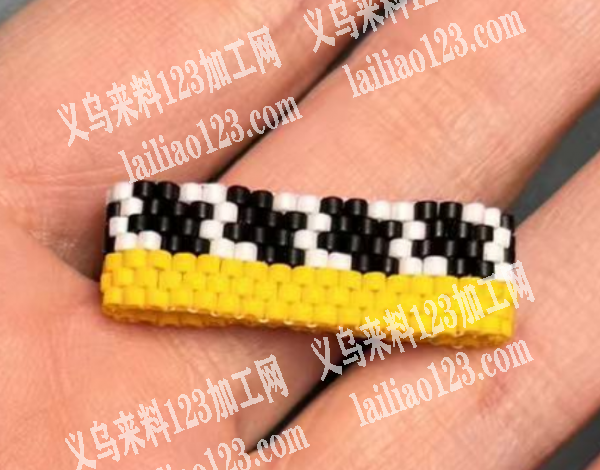 如图编织穿珠子手工活外发，寻找会做的手工