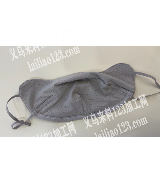 100000防晒冰丝口罩平车活外发加工，