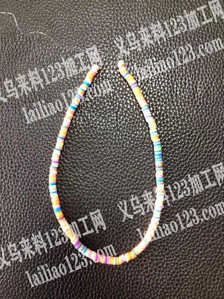 寻机器串珠加工厂(6mm软陶片）量大、如
