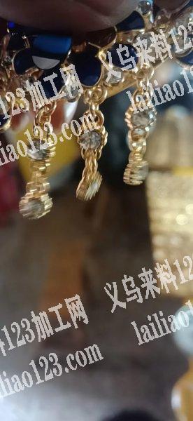 简单18万挂圈的手工活外发加工，如图，毛