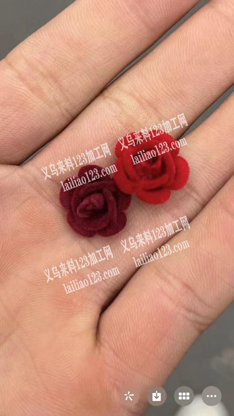老板委托寻找：外贸公司长期如图植绒花订单