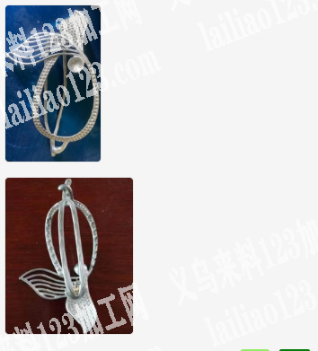 合金头饰订单，如图，有压铸模具或者现货的