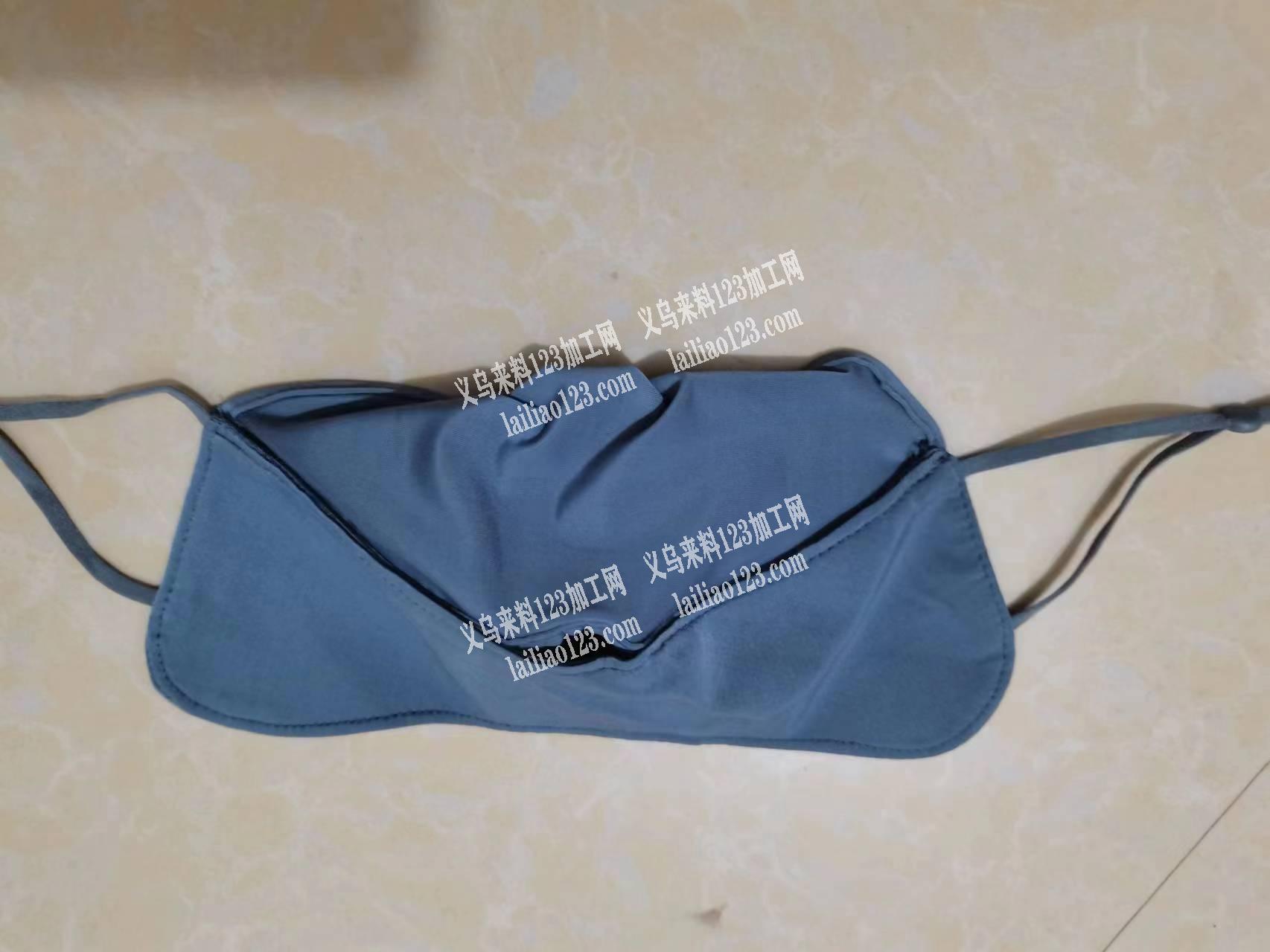 、【每天有货做】如图布艺口罩外发加工，寻