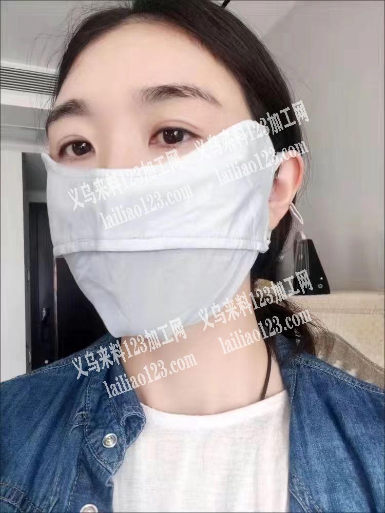 老板委托寻找：50-60万冰丝口罩外发加