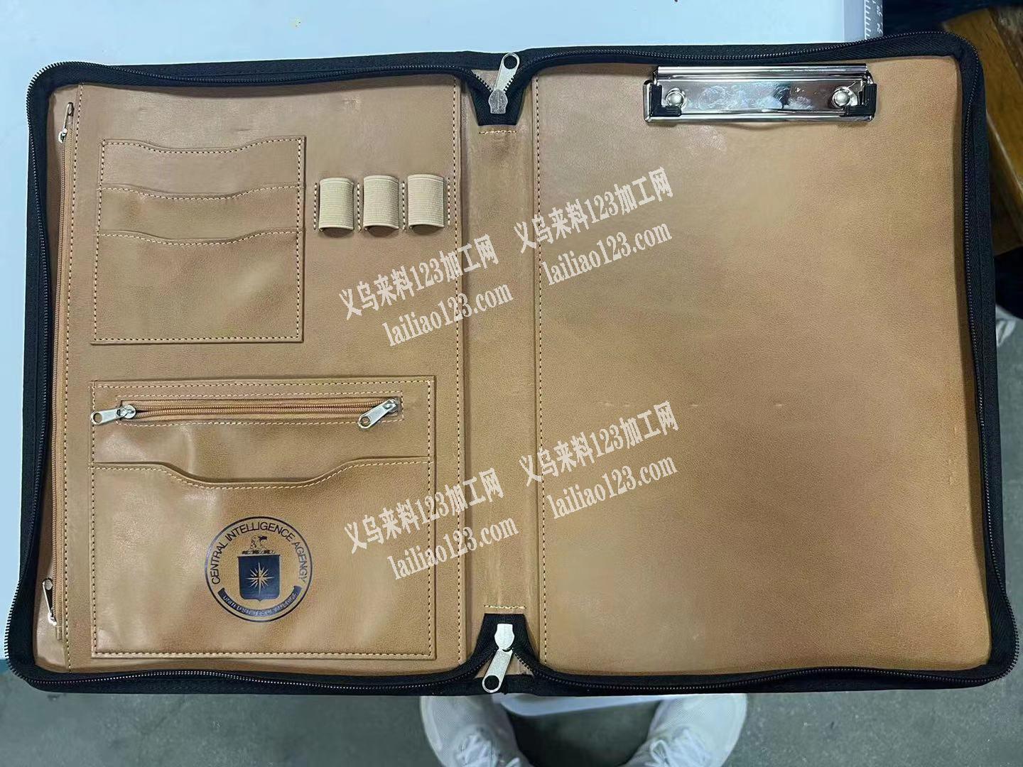 公文包订单，寻找箱包厂，如图，电话详谈
