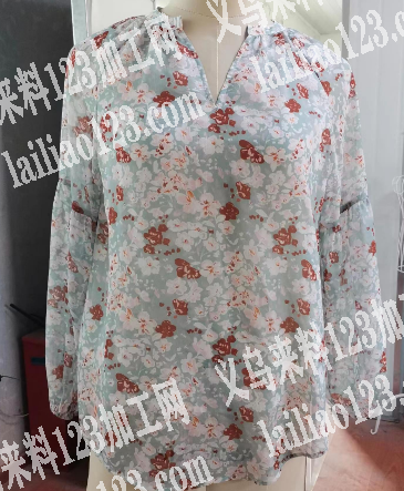 寻找做如图雪纺服装经销单的工厂，数量5千