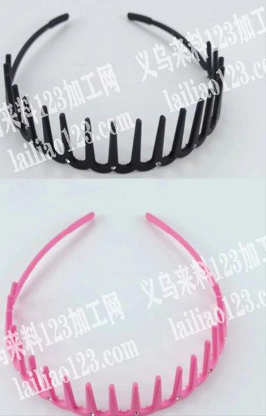 外贸点钻发箍成品订单6000，找做这种点