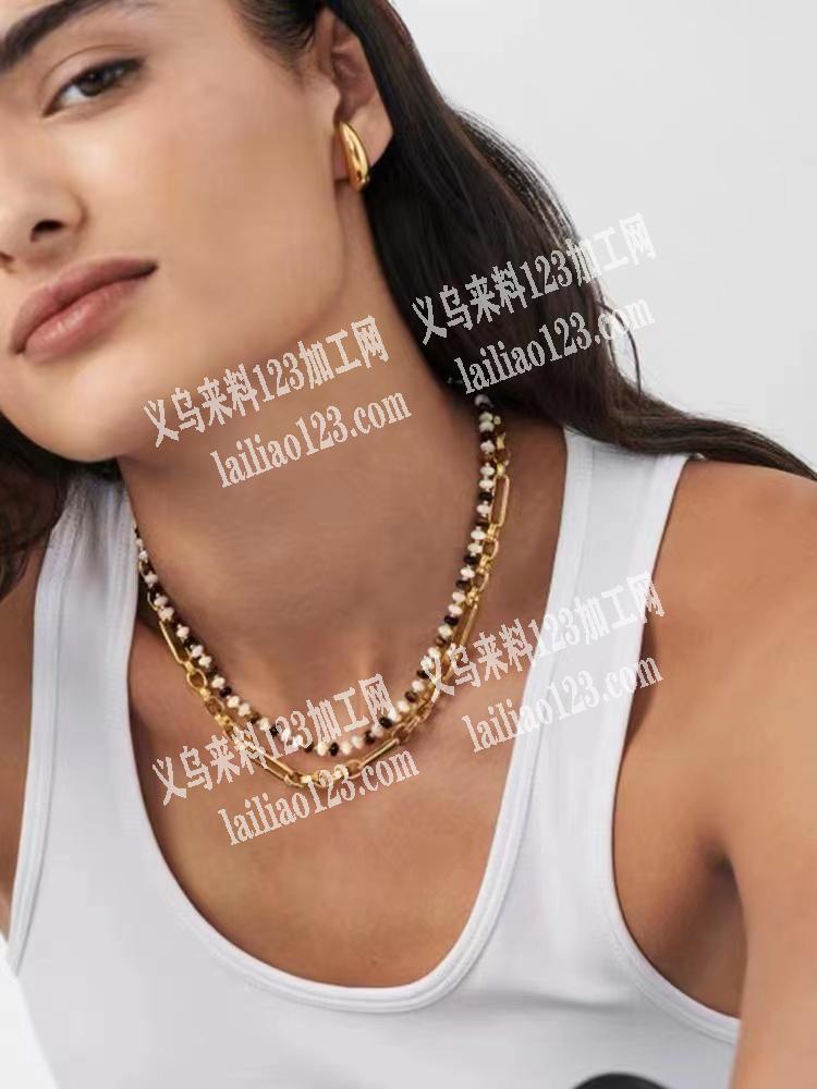 寻找专业做这种项链的工厂，有意的联系下