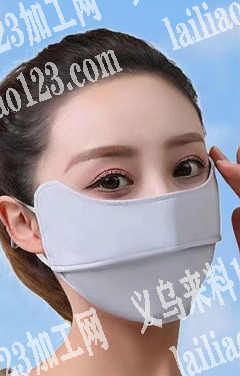 大量冰丝口罩外发加工，寻找平车加工厂，能