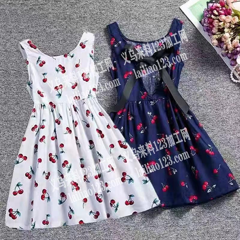 寻找大型服装加工厂【做裙子】能做得实在的