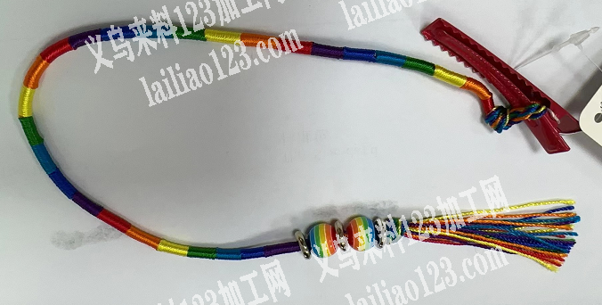 穿配件编织绕线的手工活外发，可以发外地，