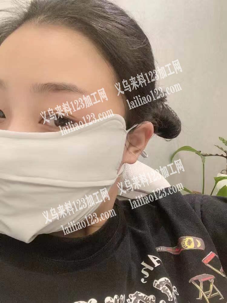 大量口罩订单外发加工，做冰丝口罩的加工厂