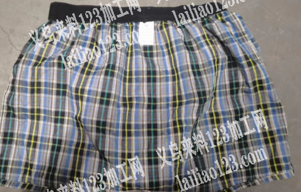 【1.3元/条加工费】如图简单沙滩裤外发