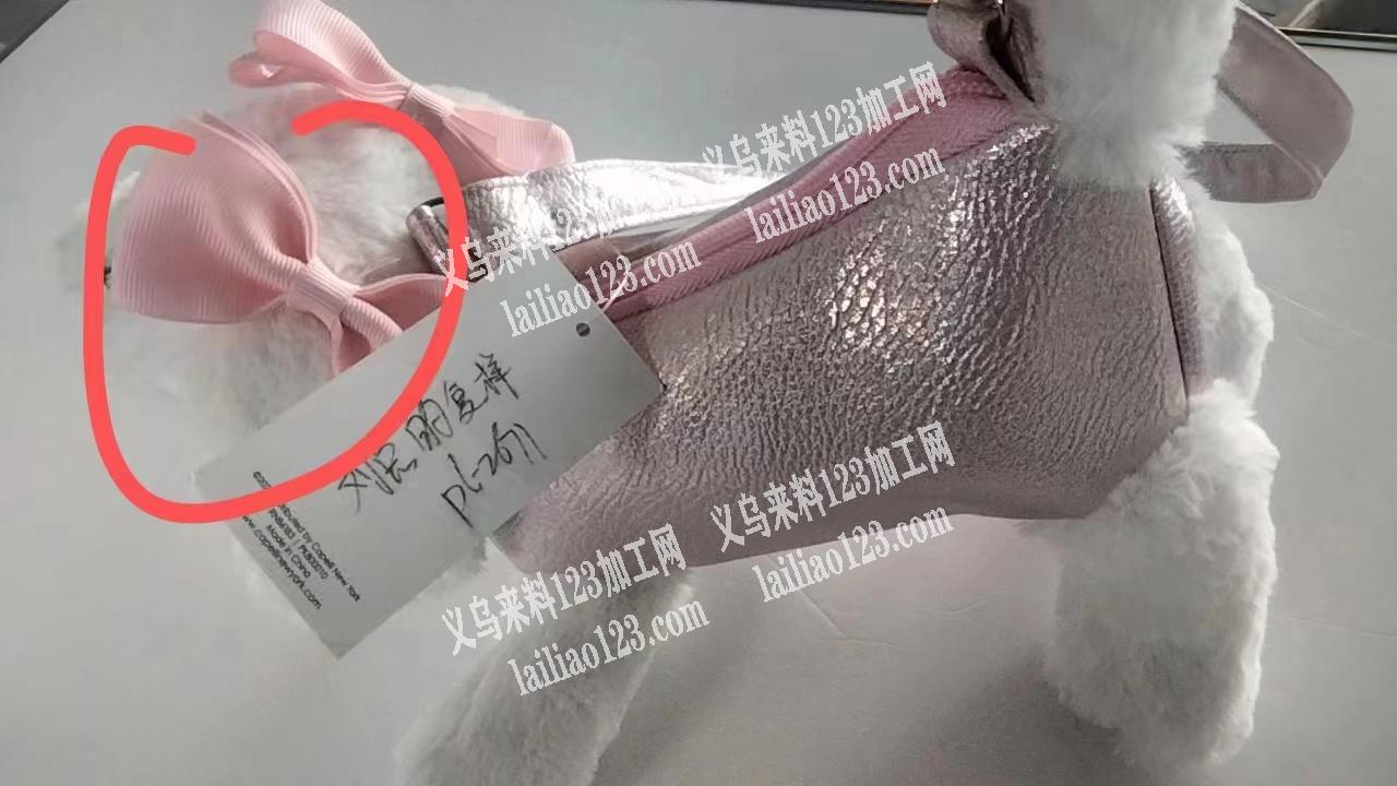 老板委托寻找：如图，蝴蝶结手工活外发寻找
