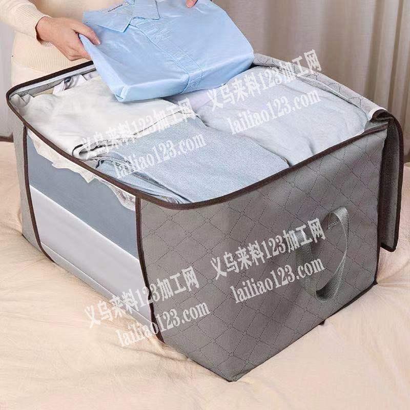 大量棉被袋收纳袋订单外发加工，如图，寻找