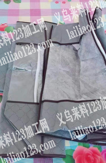 大量棉被袋收纳袋订单外发加工，如图，寻找